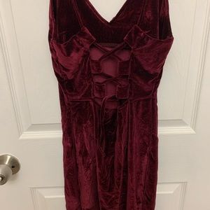 Velvet Club Dress